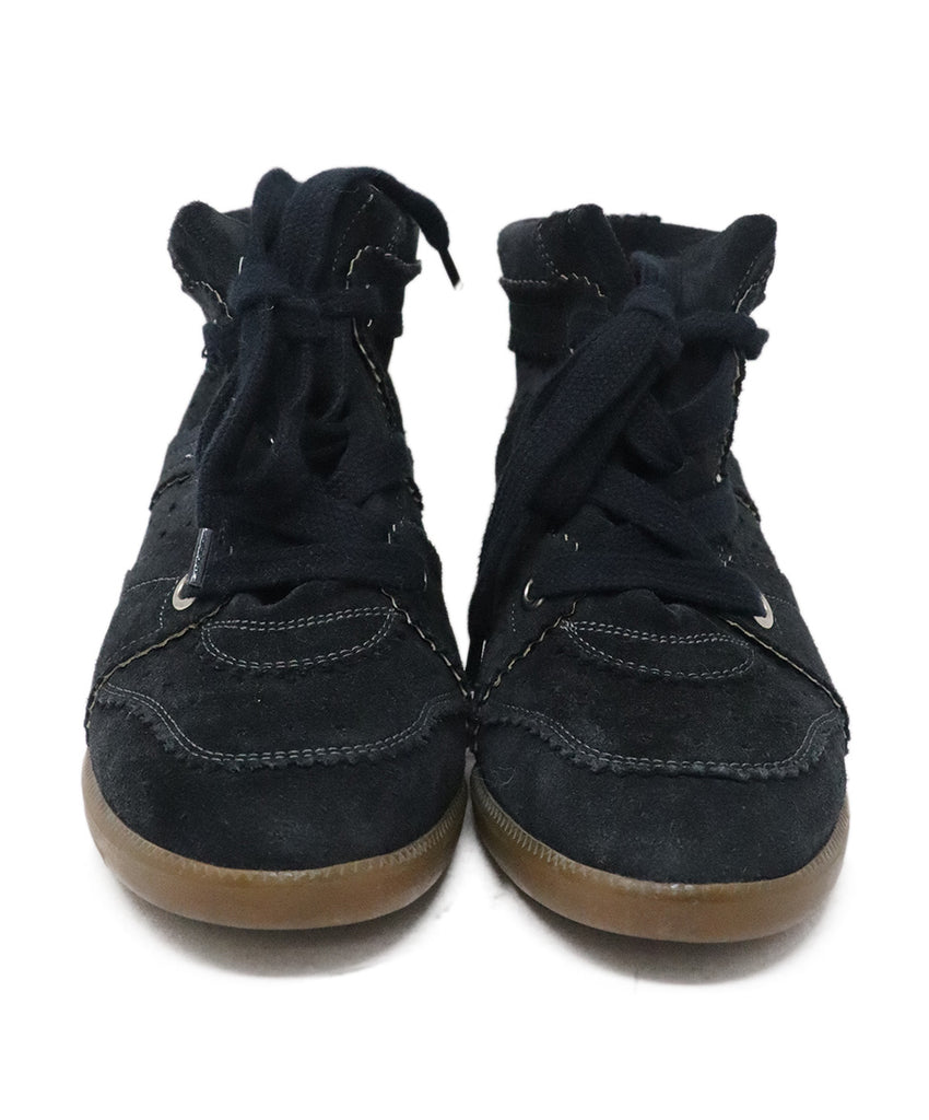 Isabel Marant Black Suede Sneakers 3