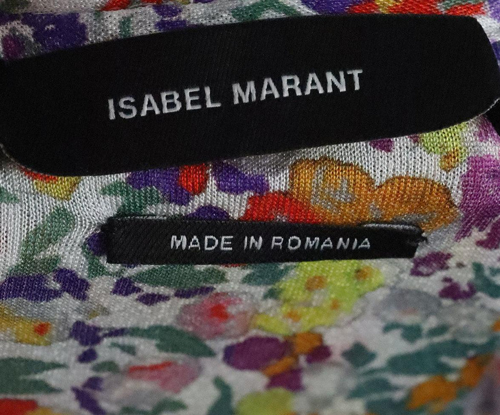 Isabel Marant Multicolor Floral Print Dress 3