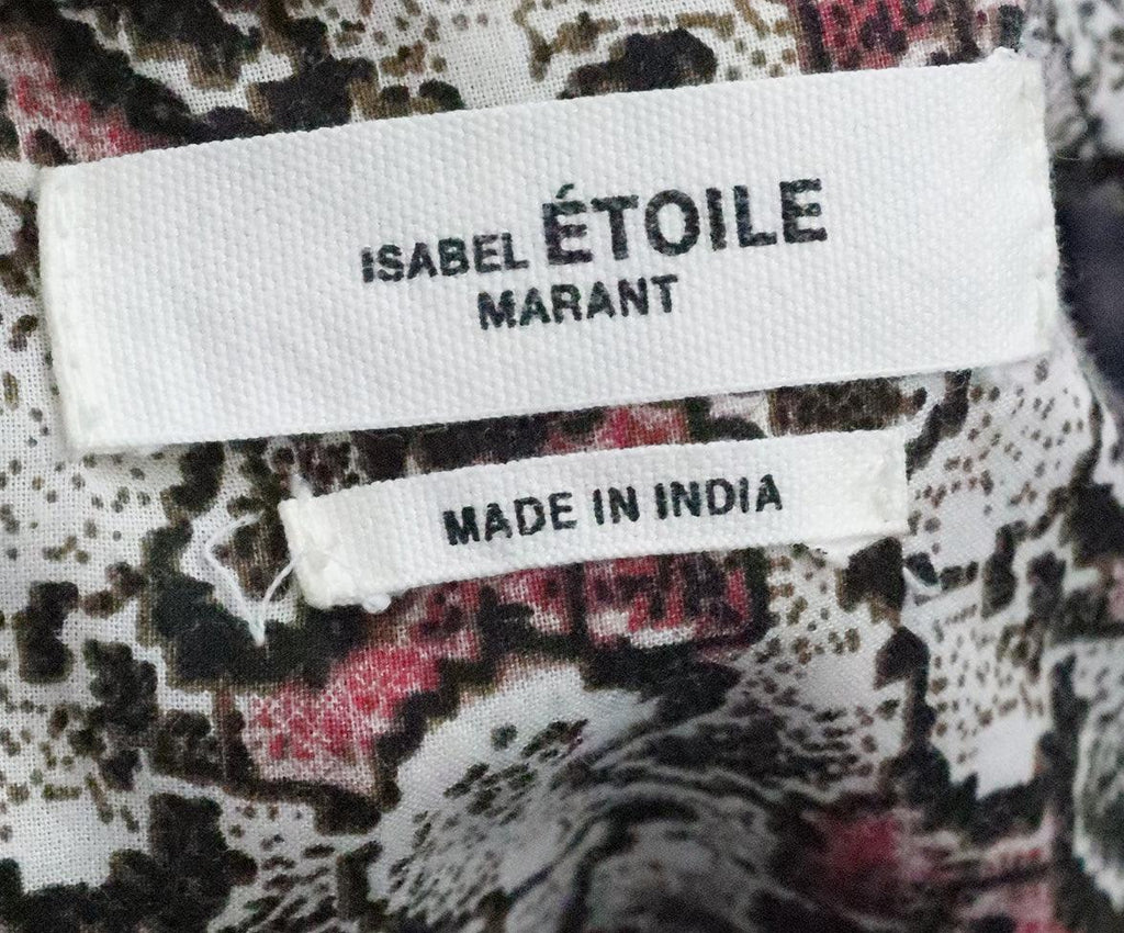 Isabel Marant Print Cotton Dress sz 6 - Michael's Consignment NYC