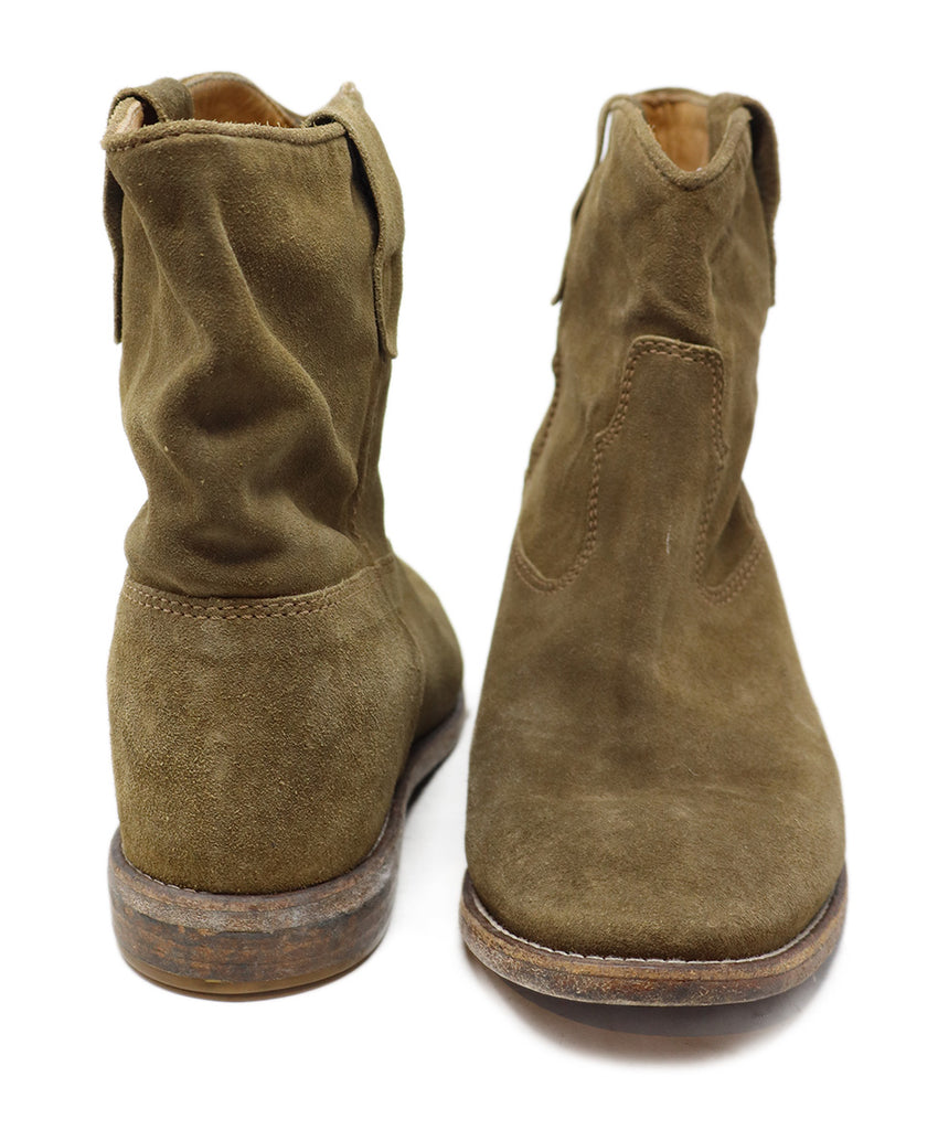 Isabel Marant Tan Suede Booties 2