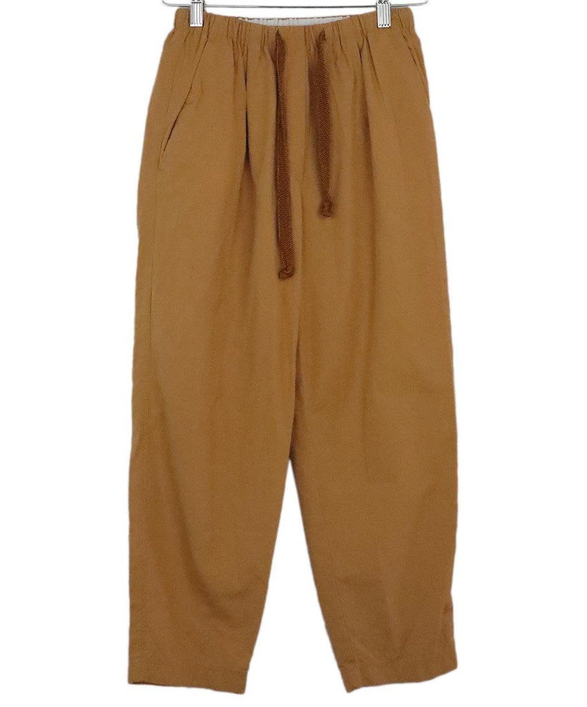 Isabel Marant Gold Cotton Pants sz 0 - Michael's Consignment NYC