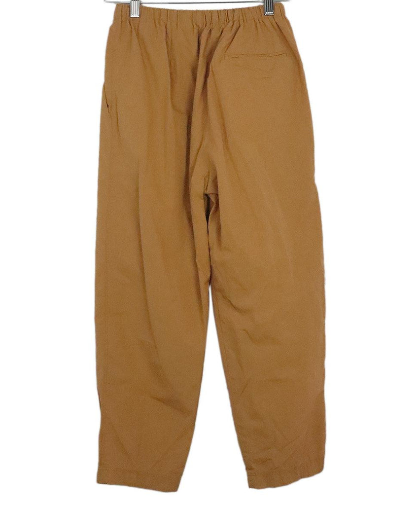 Isabel Marant Gold Cotton Pants 1