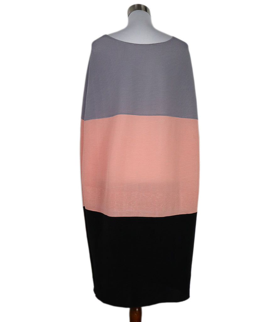 Issey Miyake Pink Grey & Black Pleated Dress 2