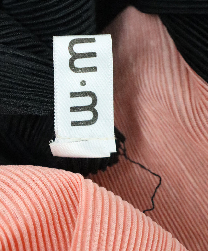 Issey Miyake Pink Grey & Black Pleated Dress 3