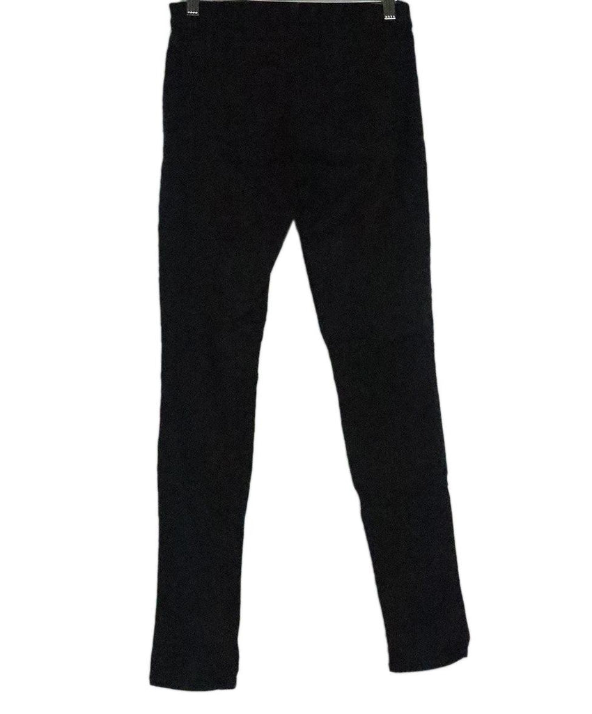 J Brand Black Cotton Pants sz 4 - Michael's Consignment NYC