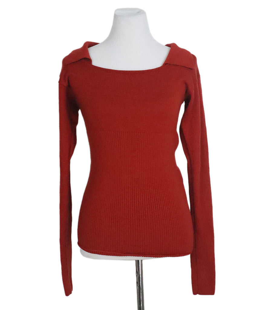 Jacquemus Red Wool Sweater 