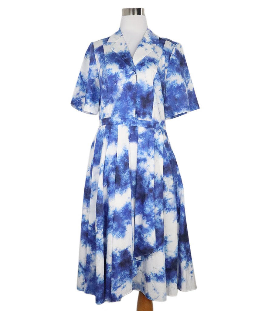 Jason Wu Blue & White Print Dress 