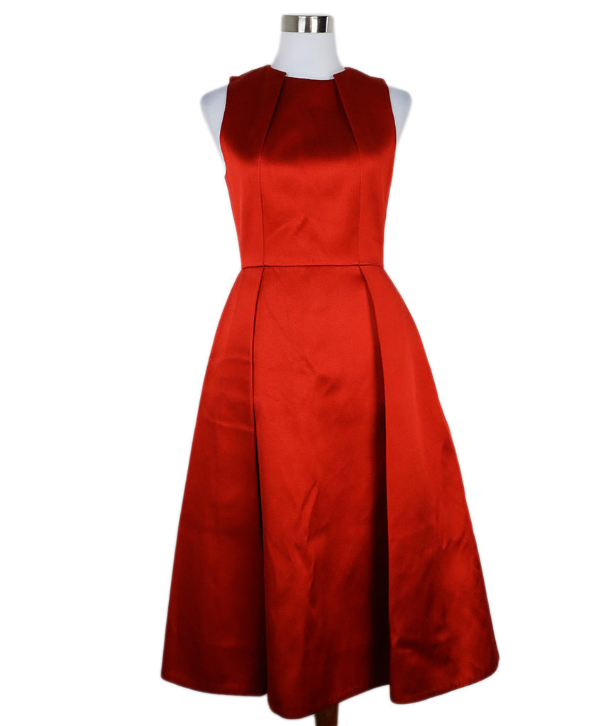 Jason Wu Red Silk Dress 