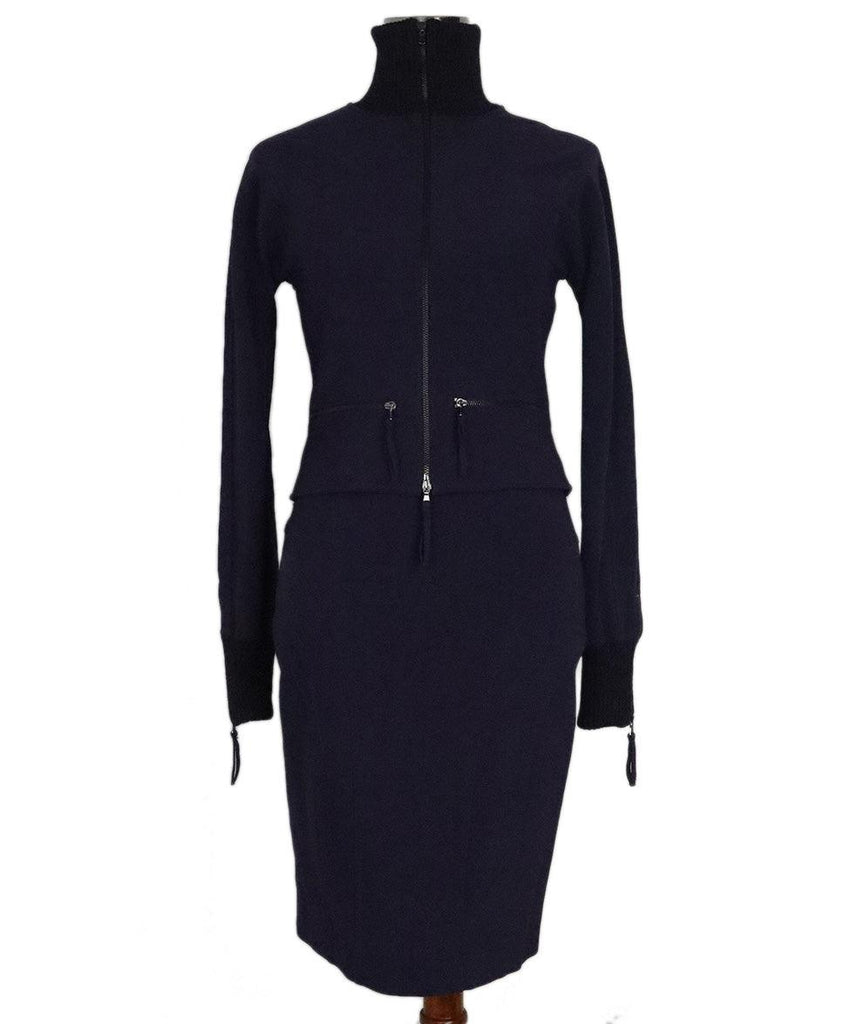 Jean Paul Gaultier Purple Skirt Suit sz 8 - Michael's Consignment NYC