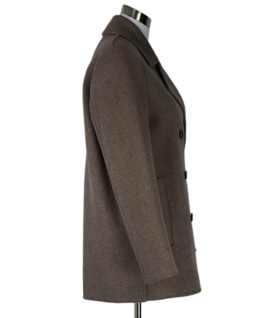 Jenni Kayne Taupe Wool & Cashmere Coat 1