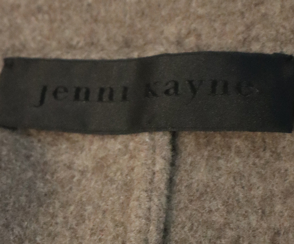 Jenni Kayne Taupe Wool & Cashmere Coat 3