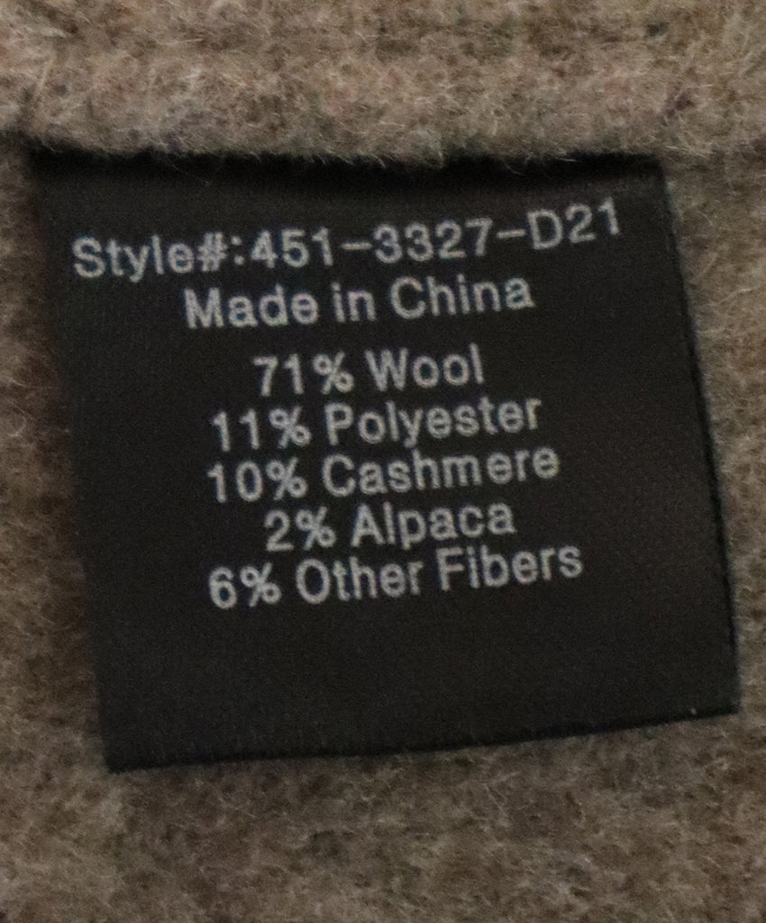 Jenni Kayne Taupe Wool & Cashmere Coat 4