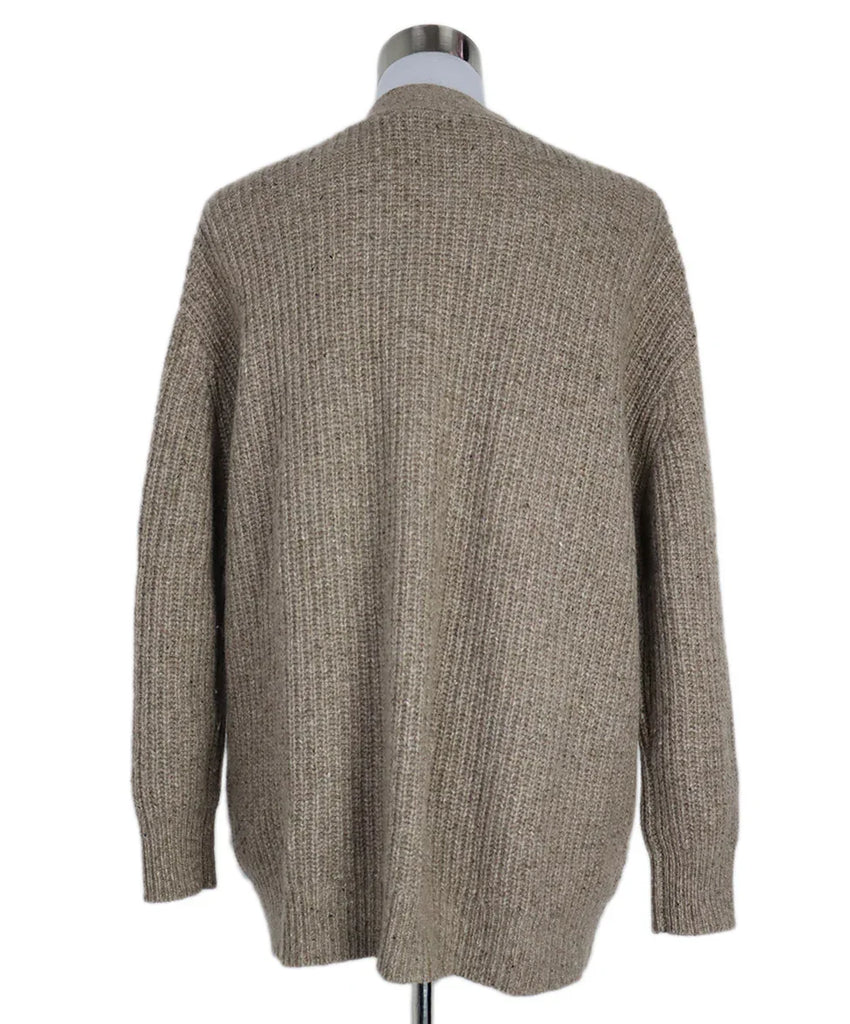 Jenni Kayne Oatmeal Cashmere Cardigan sz 4 - Michael's Consignment NYC