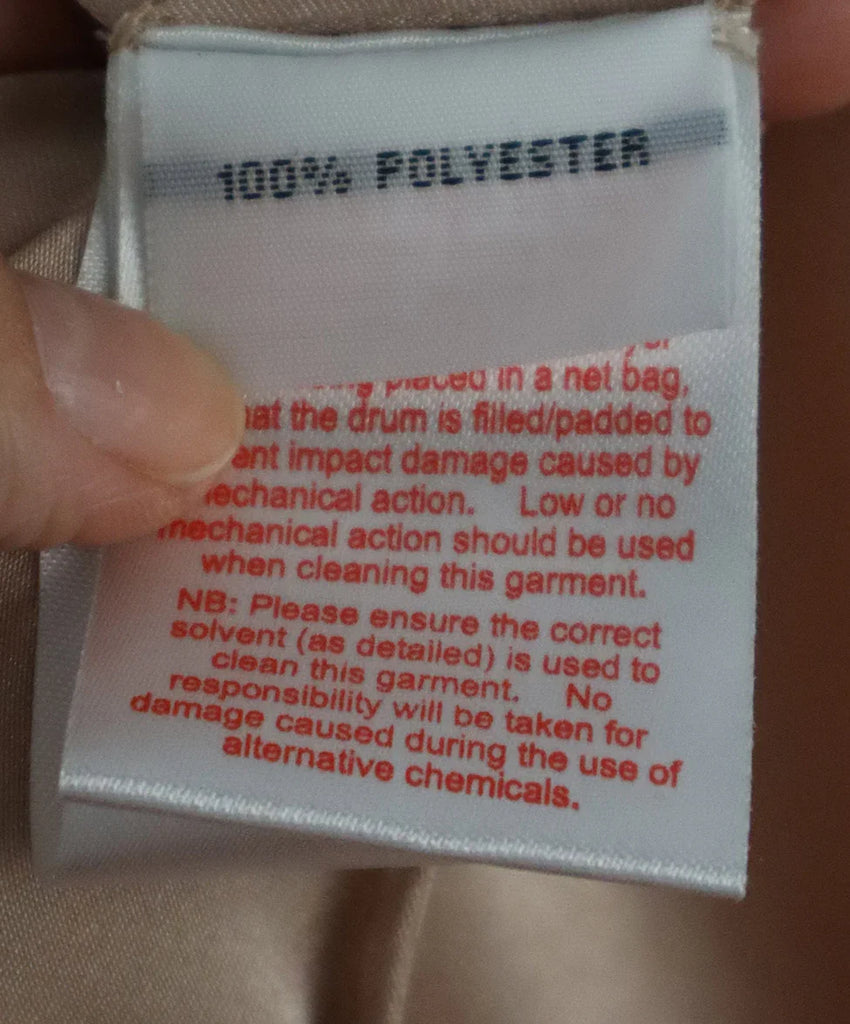 Jenny Packham Nude & Gold Sequin Beaded Gown sz 4 - Michael's Consignment NYC