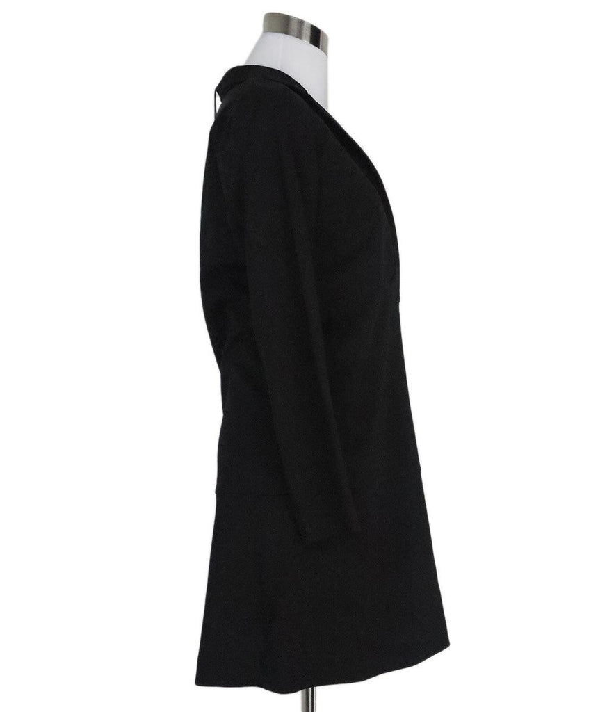 Jil Sander Black Wool Dress sz 2 - Michael's Consignment NYC