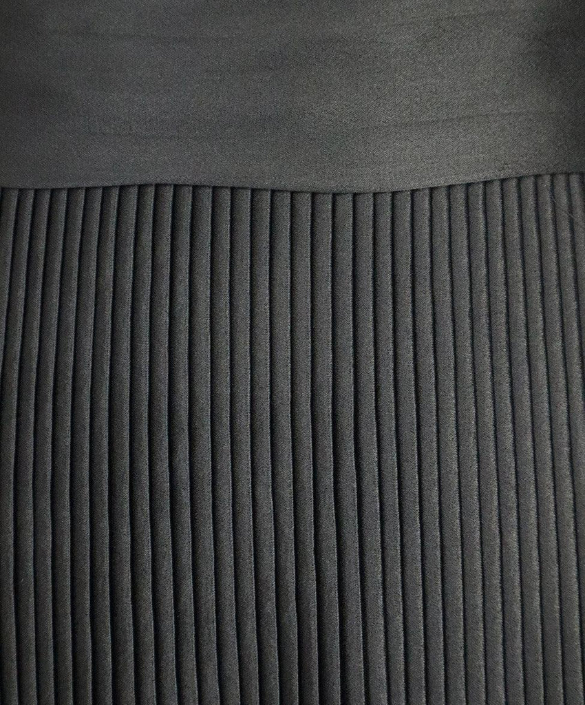 Jil Sander Dark Grey Pleated Dress sz 8 - Michael's Consignment NYC