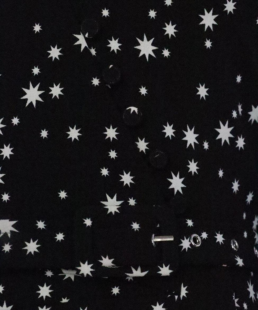 Jonathan Simkhai Black & White Star Print Dress sz 4 - Michael's Consignment NYC
