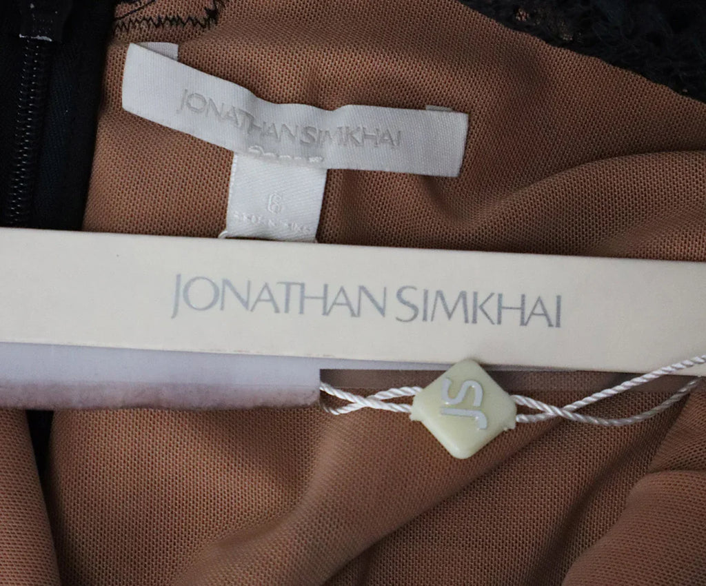 Jonathan Simkhai Black Lace Dress sz 6 - Michael's Consignment NYC