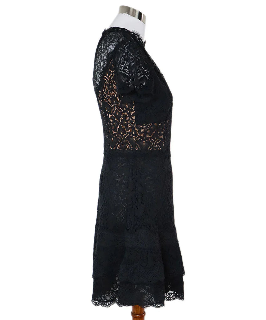Jonathan Simkhai Black Lace Dress sz 6 - Michael's Consignment NYC
