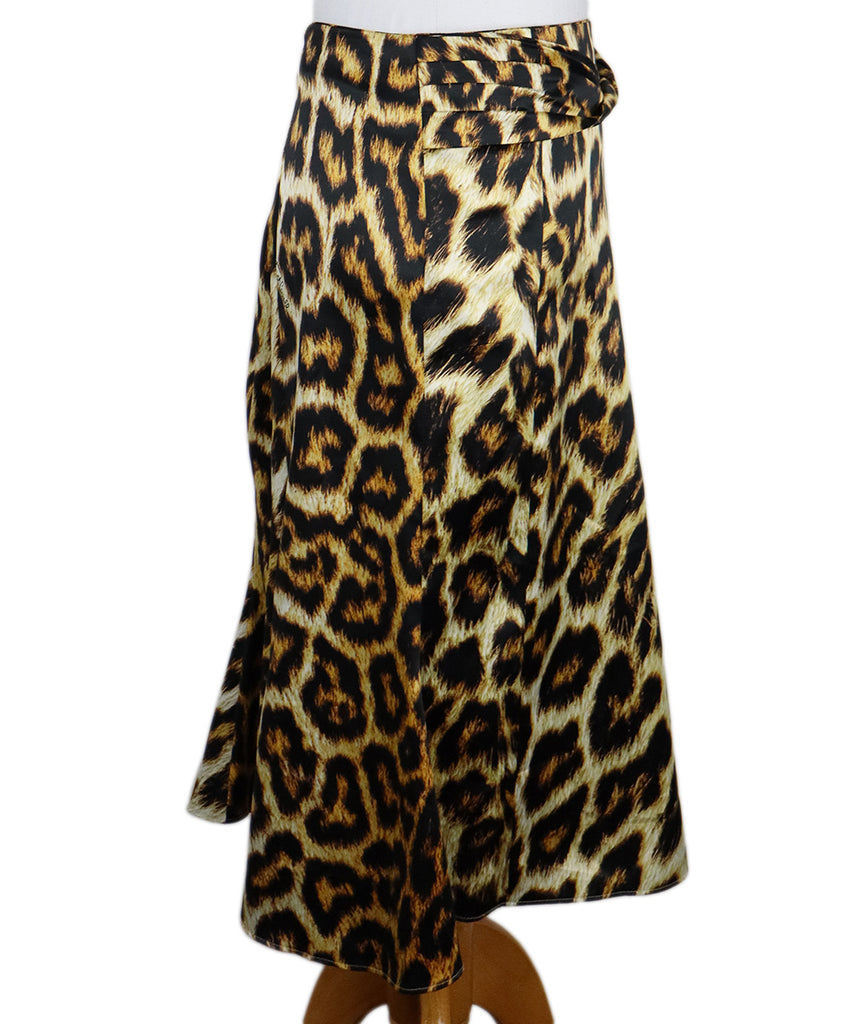 Justcavalli Animal Print Skirt 1
