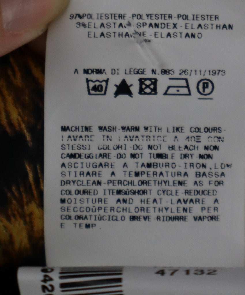 Justcavalli Animal Print Skirt 4