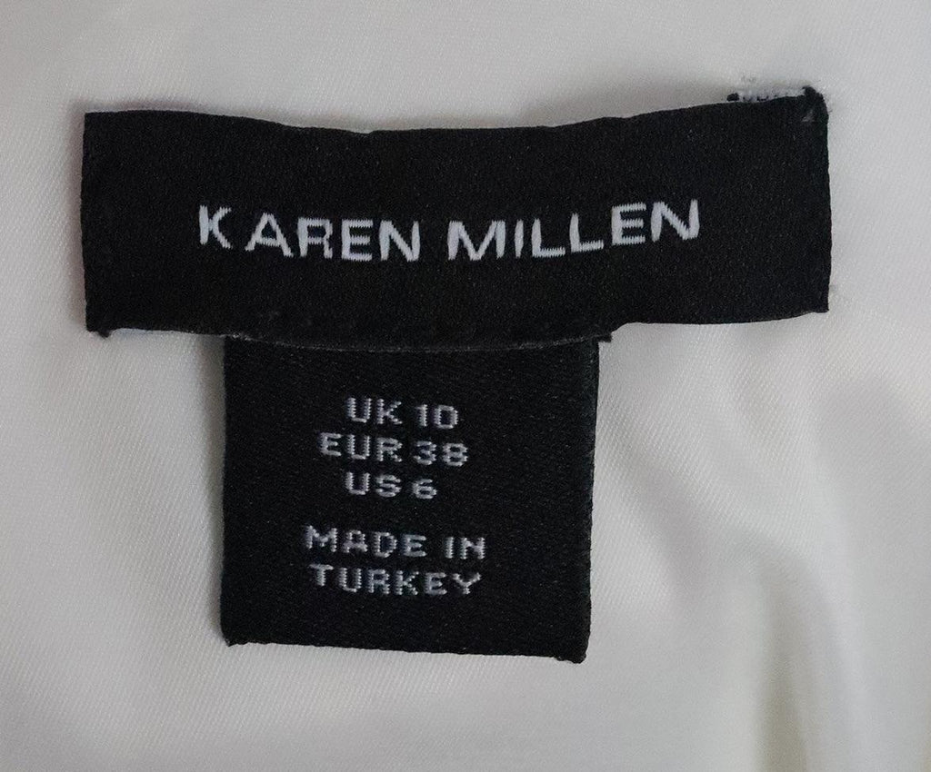 Karen Millen Ivory Long Dress sz 6 - Michael's Consignment NYC