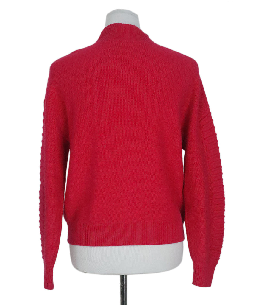 Karen Millen Fuchsia Wool Turtleneck Sweater 2