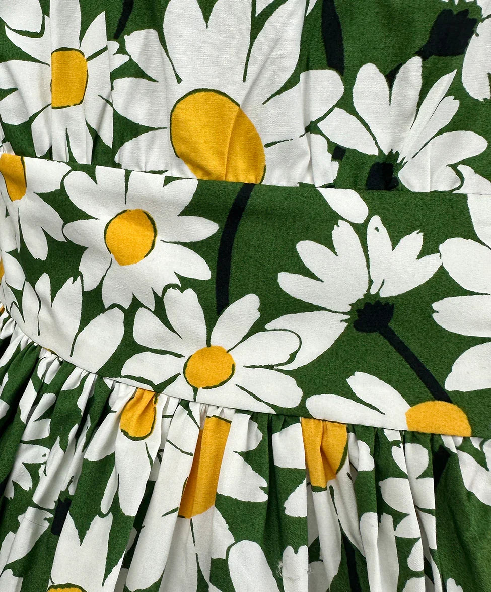 Kate Spade Green Daisy Floral Print Cotton Maxi Dress sz 8 l Michael's  Luxury Consignment – Michael's Consignment NYC