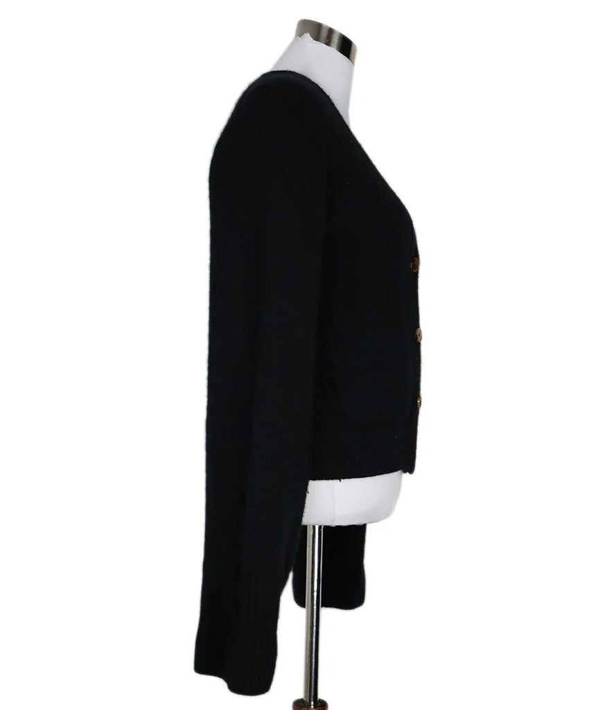Khaite Black Cashmere Cardigan sz 4 - Michael's Consignment NYC