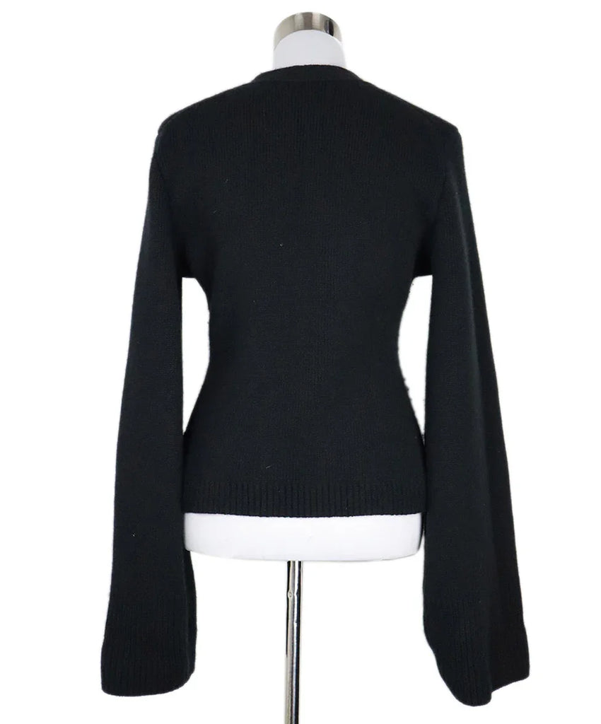 Khaite Black Cashmere Cardigan sz 4 - Michael's Consignment NYC