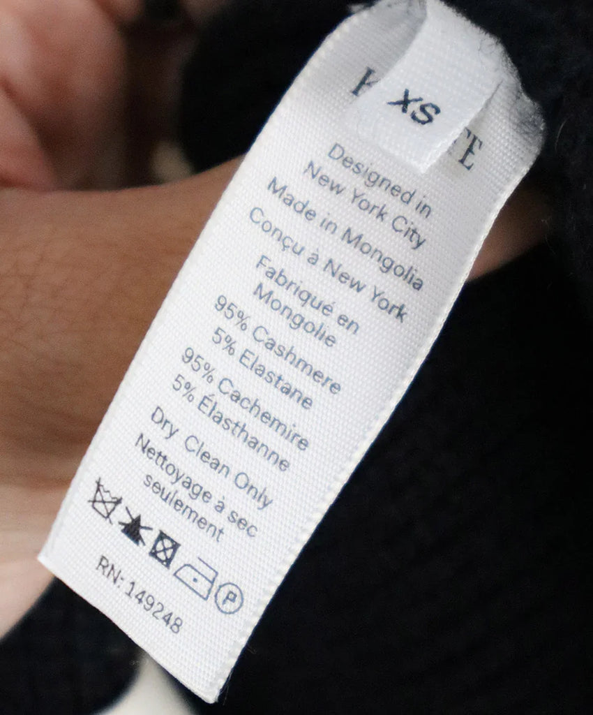 Khaite Black Cashmere Cardigan sz 4 - Michael's Consignment NYC