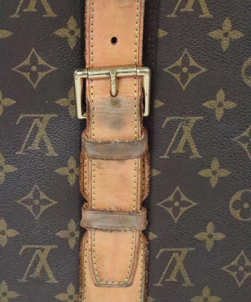 Louis Vuitton Brown & Tan Leather Luggage - Michael's Consignment NYC