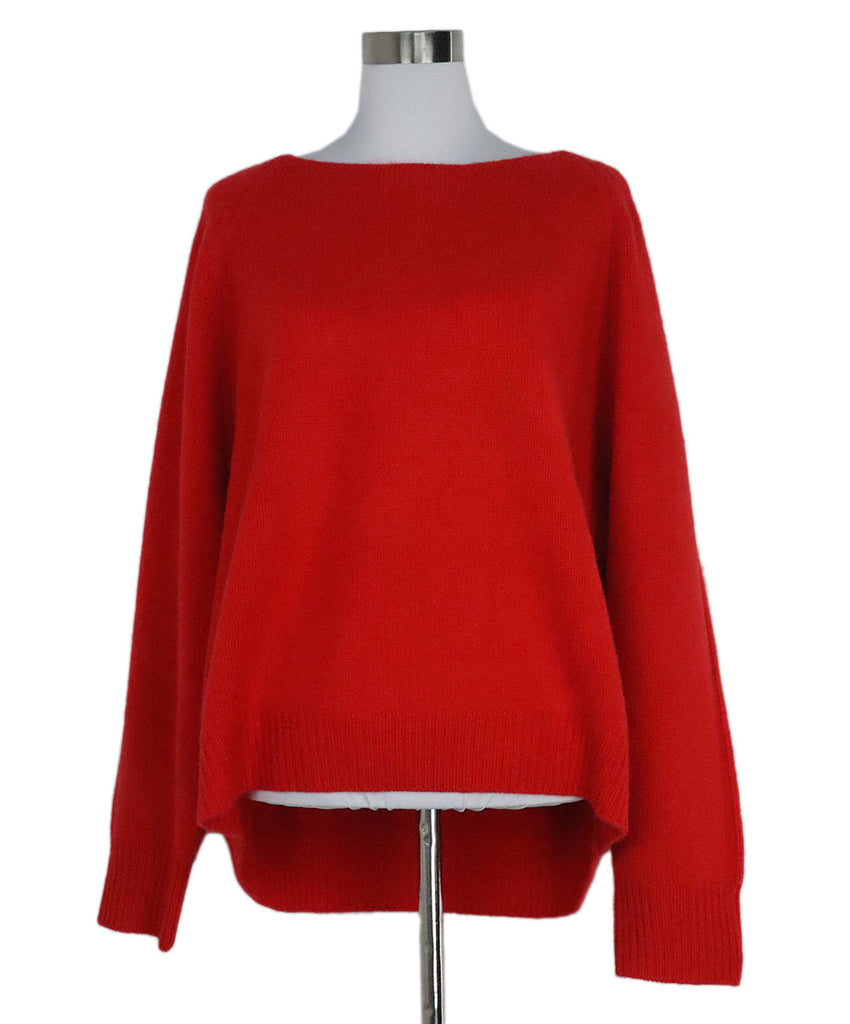 La Ligne Red Cashmere Sweater 