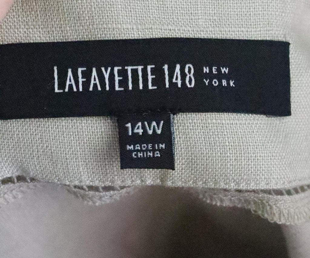 Lafayette Beige Linen Tunic sz 14 - Michael's Consignment NYC