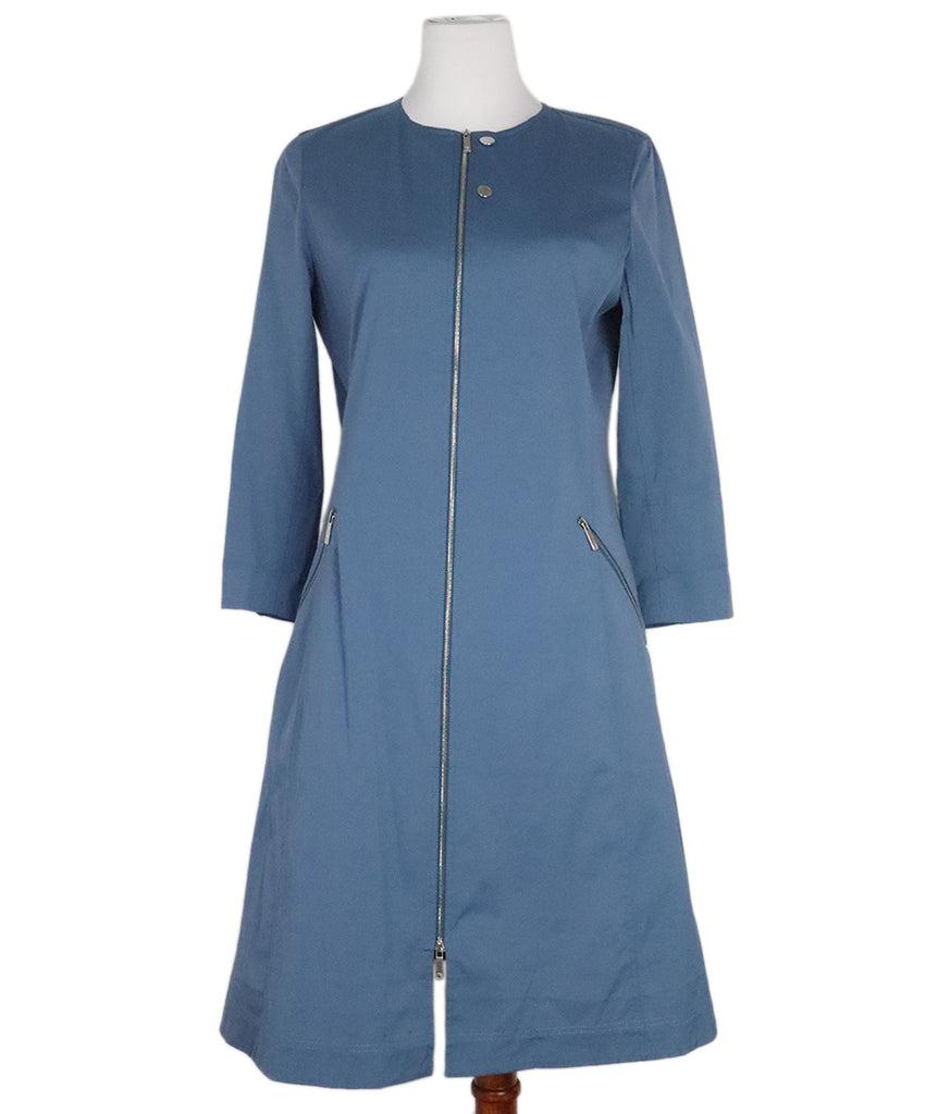 Lafayette Blue Cotton Dress 