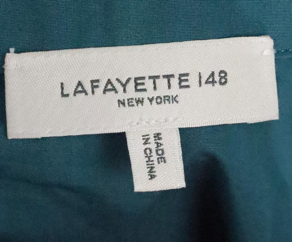 Lafayette Green Cutwork Top sz 10 - Michael's Consignment NYC