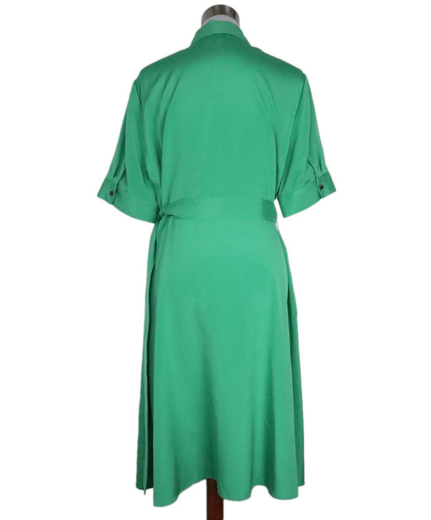 Lafayette Green Silk Dress 2