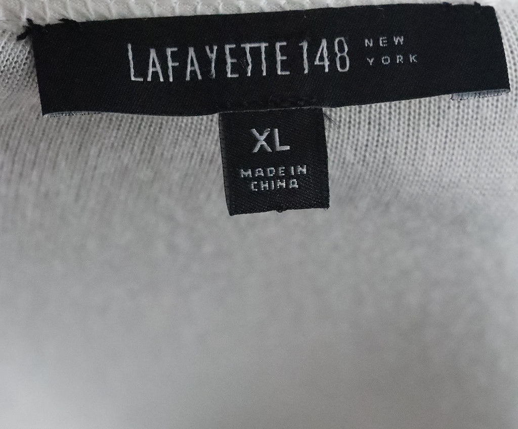 Lafayette Ivory & Taupe Longsleeve Top 3