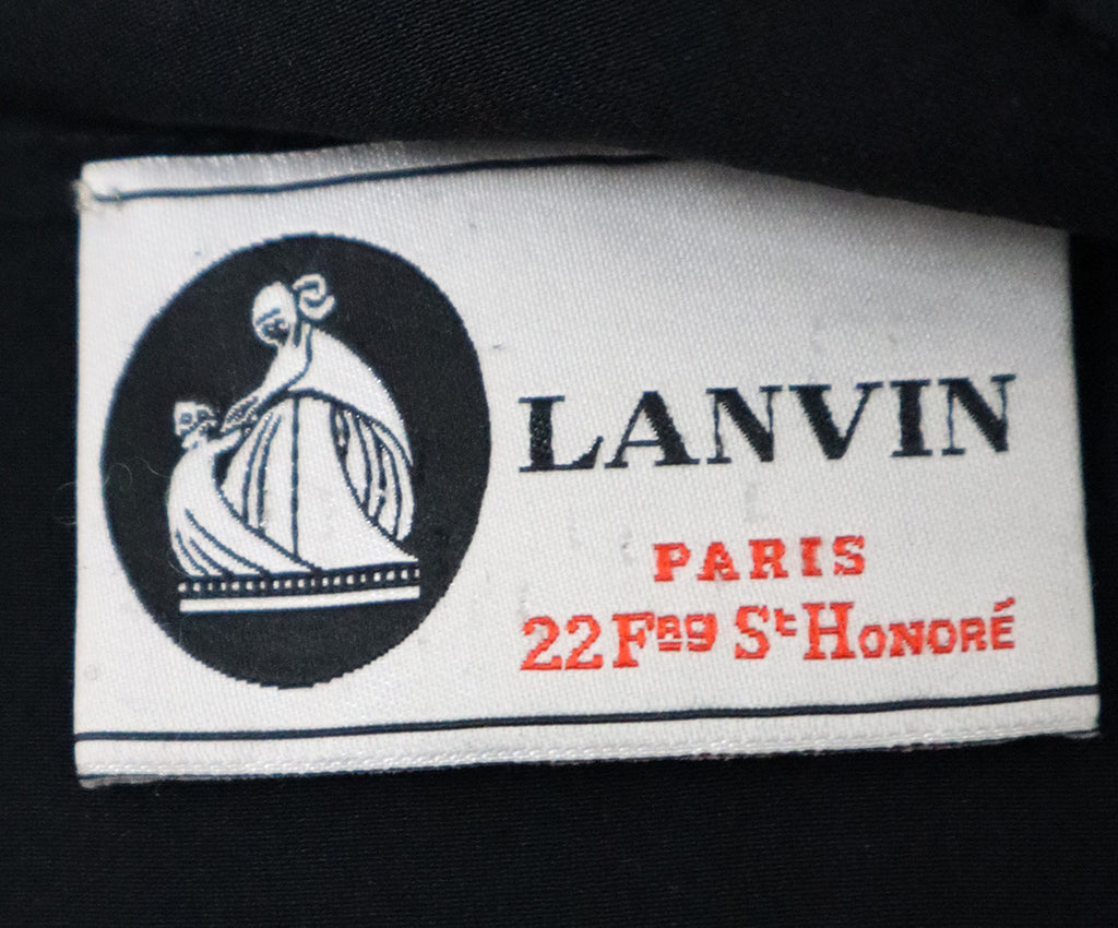 Lanvin Black Silk Top 3