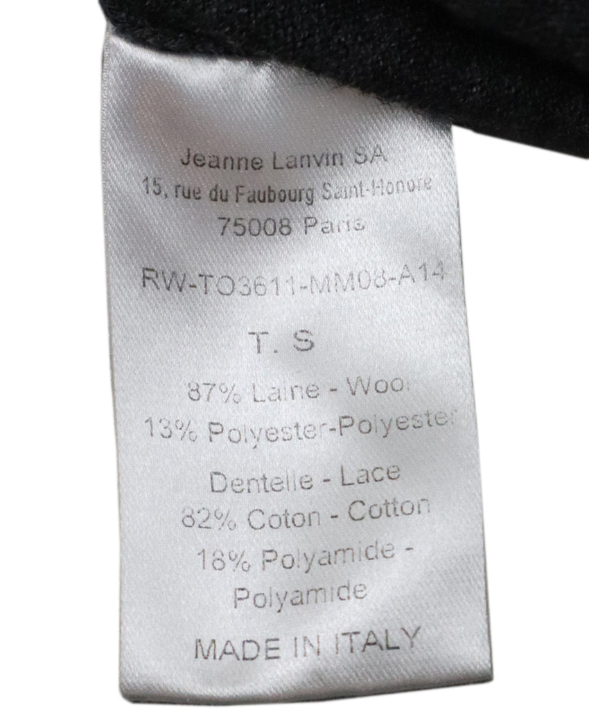 Lanvin Charcoal Wool Sweater 4