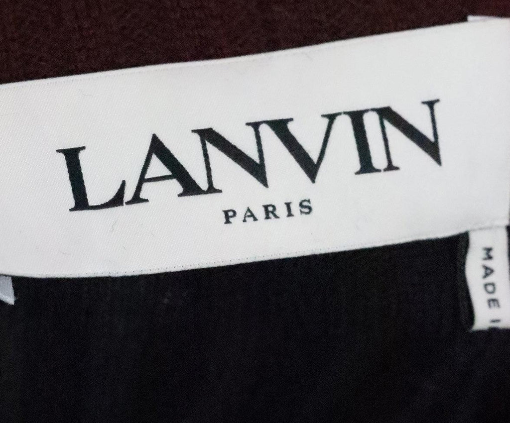 Lanvin Navy & Multicolor Wool Dress sz 4 - Michael's Consignment NYC
