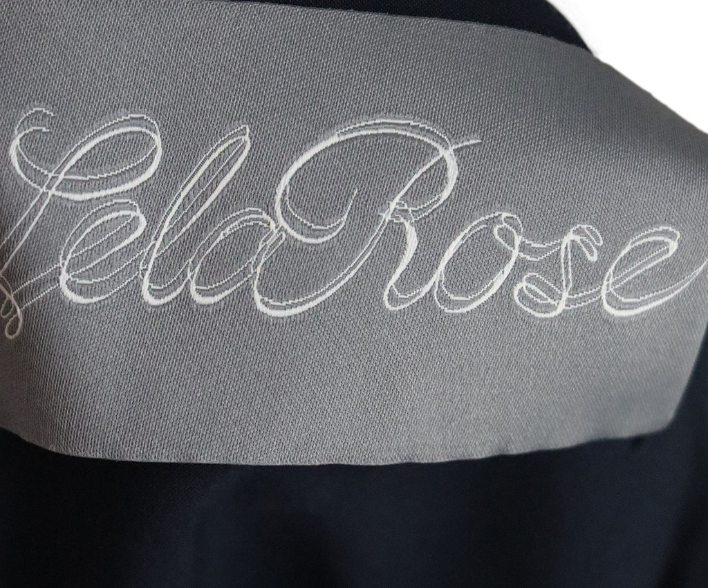 Lela Rose Navy Viscose Sequins Dress 3