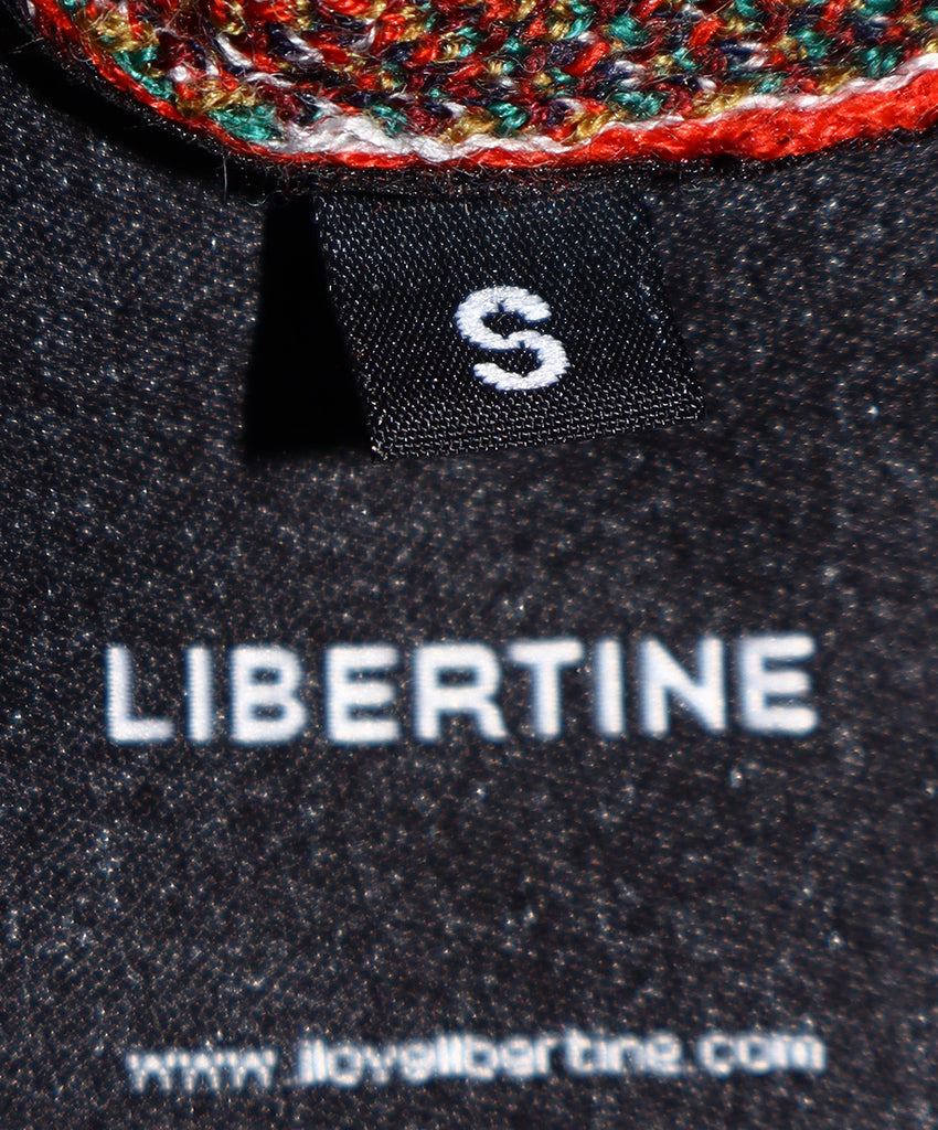 Libertine Red Print Cashmere & Silk Cardigan 3