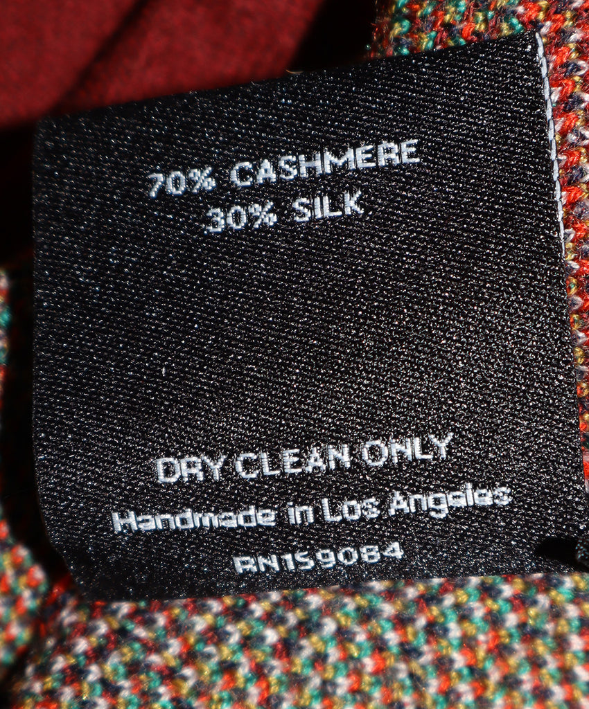 Libertine Red Print Cashmere & Silk Cardigan 4