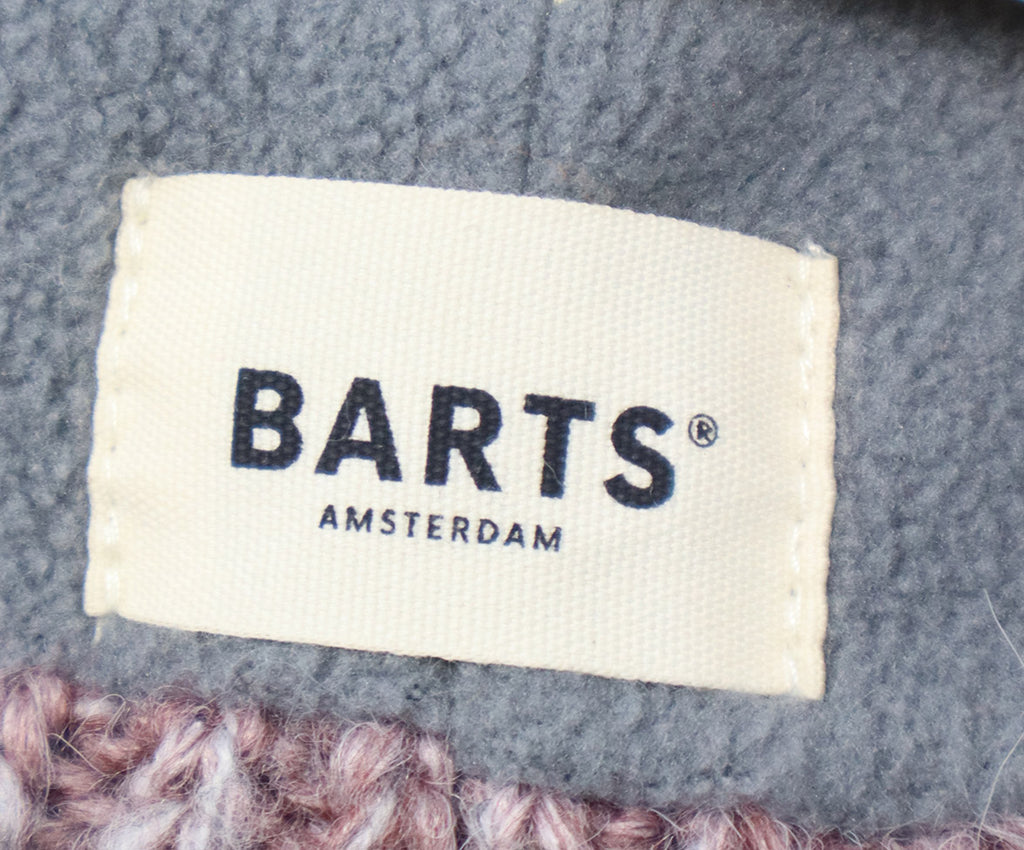 Lilac Blue & Pink Wool & Fleece Dickie 2