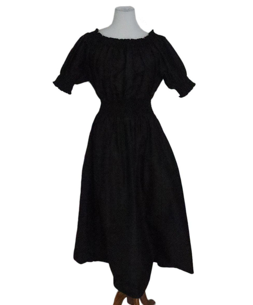 Lippes Size 8 Black Silk Sp 24 Storage Dress - Michael's Consignment NYC