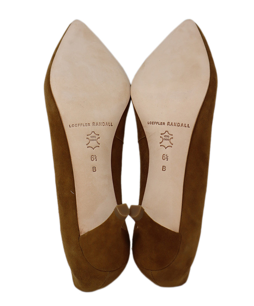 Loeffler Randall Tan Suede Heels 4