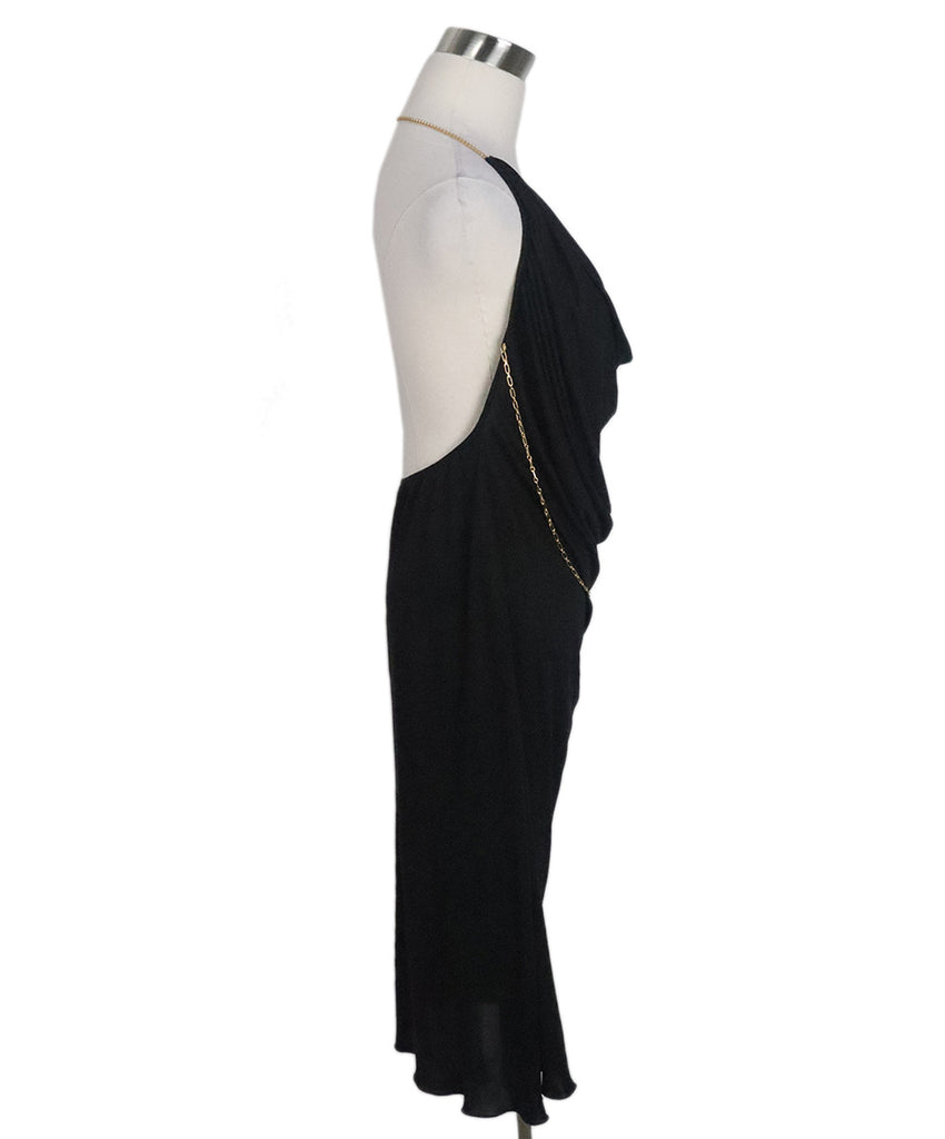 Loewe Black Silk Dress 1