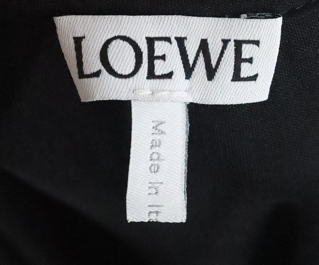 Loewe Black Silk Dress 3