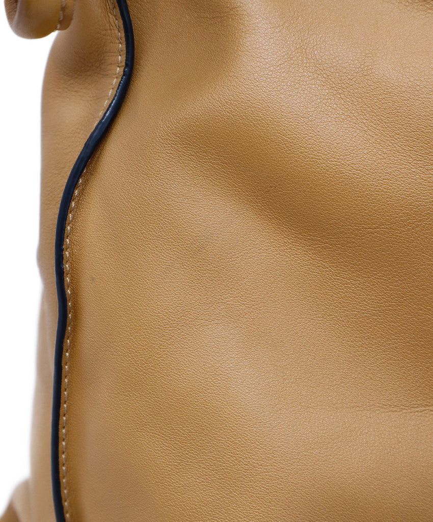 Loewe Tan Leather Flamenco Bag 9